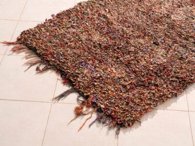 4x7 Berber Cotton Rug - Image 4