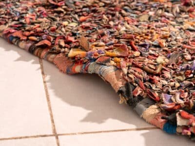 4x7 Berber Cotton Rug - Image 6