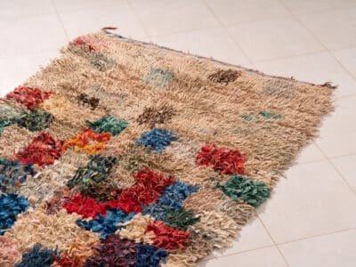 4x7 Colourful Vintage Rug - Image 3