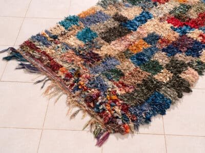 4x7 Colourful Vintage Rug - Image 4