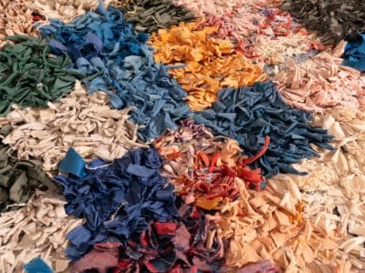 4x7 Colourful Vintage Rug - Image 7