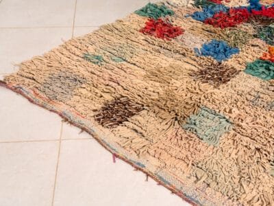 4x7 Colourful Vintage Rug - Image 5