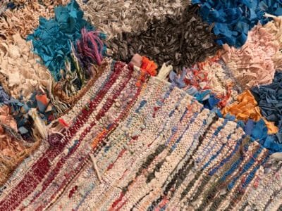 4x7 Colourful Vintage Rug - Image 8