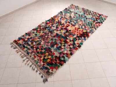 5x10 Large Cotton Rug Handmade - Image 2