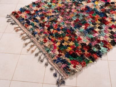 5x10 Large Cotton Rug Handmade - Image 4