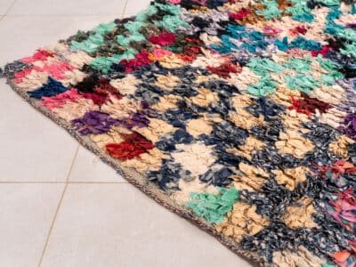 5x10 Large Cotton Rug Handmade - Image 5