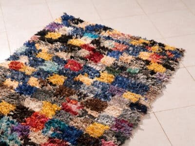 3X6 Handmade Cotton Rug - Image 3