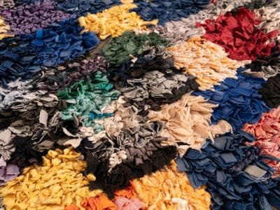 3X6 Handmade Cotton Rug - Image 8