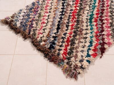 4x7 Moroccan Berber Rag Rug - Image 4