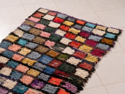 3x6 Multicolor Carpet Moroccan - Image 3