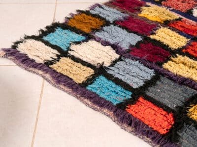 3x6 Multicolor Carpet Moroccan - Image 5