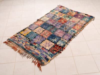 4x6 Berber Rag Rug Cotton - Image 3