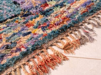 4x6 Berber Rag Rug Cotton - Image 7