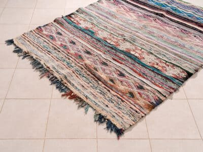 5X7 Berber Cotton Carpet - Image 4