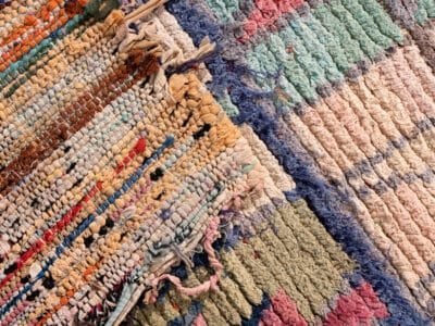 3x7 Cotton Rug Berber - Image 9
