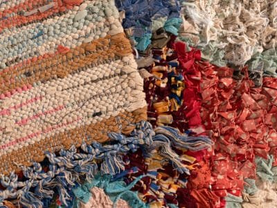 3x8.5 Dark Runner Rug Morocco - Image 9