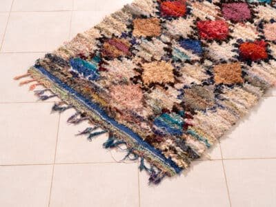 3x7 Cotton Carpet Morocco - Image 4