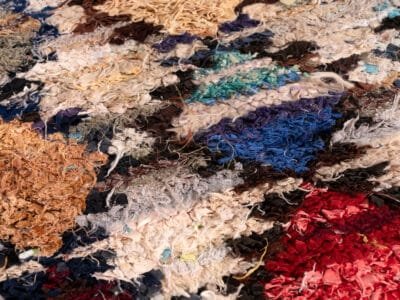 3x7 Cotton Carpet Morocco - Image 8
