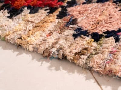 3x7 Cotton Carpet Morocco - Image 7