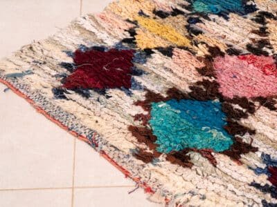 3x7 Cotton Carpet Morocco - Image 6