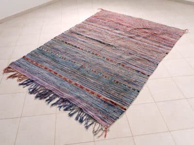 6x8 Berber Area Rug Cotton - Image 2