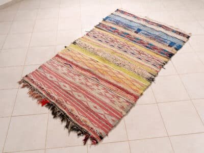 4x6 Cotton Rug Multicolor - Image 2