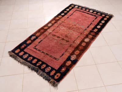 4x6 Moroccan Copper Area Rug - Image 2