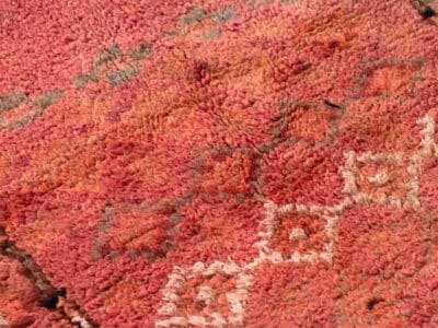 4x6 Moroccan Copper Area Rug - Image 7