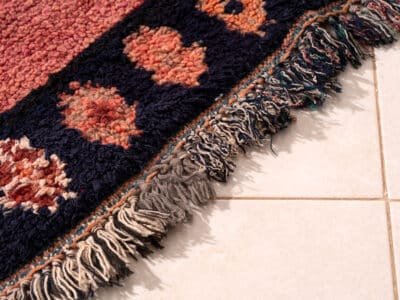 4x6 Moroccan Copper Area Rug - Image 4