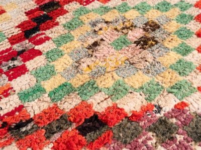 3x7 Moroccan Multicolor Rug - Image 8