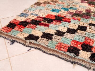 3x7 Moroccan Multicolor Rug - Image 5