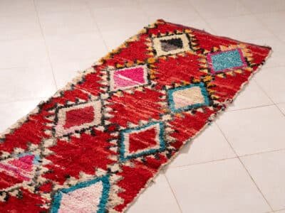 2.8x8 Red Runner Rug - Image 3