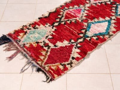 2.8x8 Red Runner Rug - Image 4