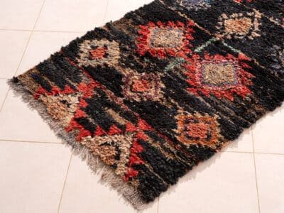 3x8 Black Area Rug - Image 4