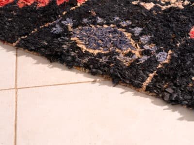 3x8 Black Area Rug - Image 7