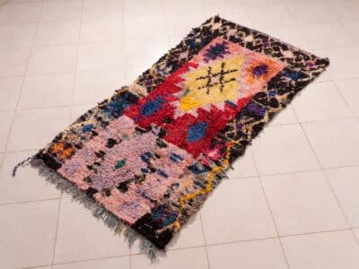 3X6 Berber Rug Boucharouite - Image 2