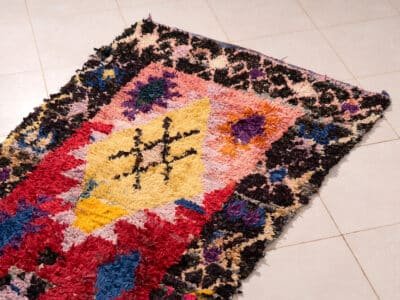 3X6 Berber Rug Boucharouite - Image 3