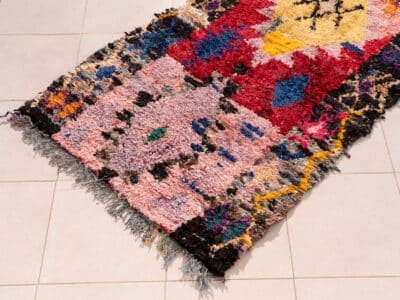 3X6 Berber Rug Boucharouite - Image 4