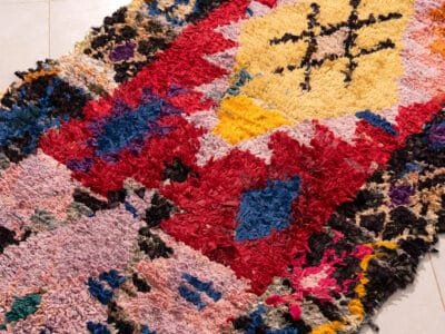 3X6 Berber Rug Boucharouite - Image 5