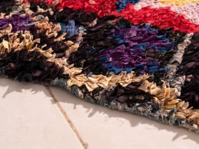 3X6 Berber Rug Boucharouite - Image 8