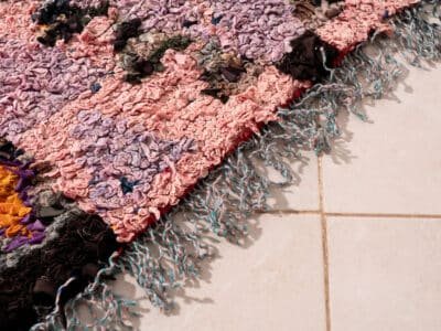 3X6 Berber Rug Boucharouite - Image 7