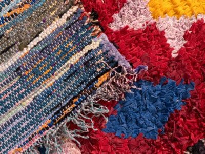 3X6 Berber Rug Boucharouite - Image 9