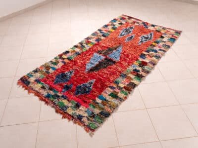 4x7 Moroccan Rag Rug - Image 2