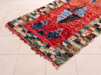 4x7 Moroccan Rag Rug - Image 4