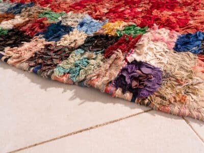 4x7 Moroccan Rag Rug - Image 8