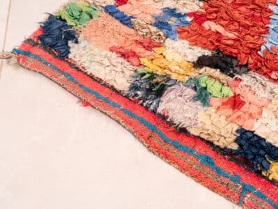 4x7 Moroccan Rag Rug - Image 7