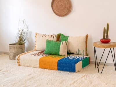 120cm // 4 ft Small Floor Couch - Image 2