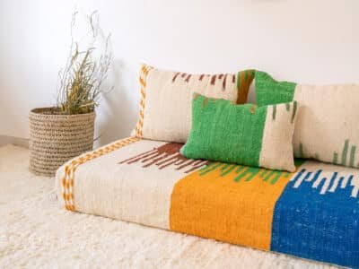 120cm // 4 ft Small Floor Couch - Image 4