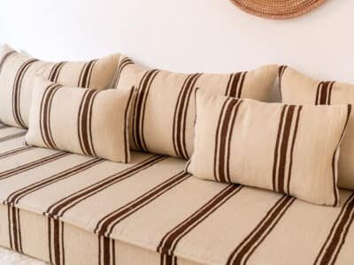 210cm // 7 ft Sofa Boho Style - Image 11