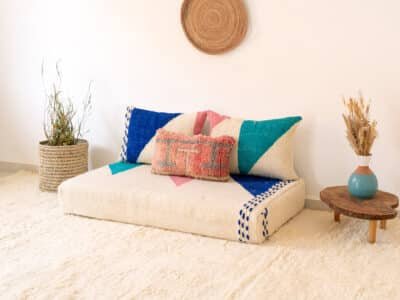 120cm // 4 ft Small Modern Floor Couch - Image 3